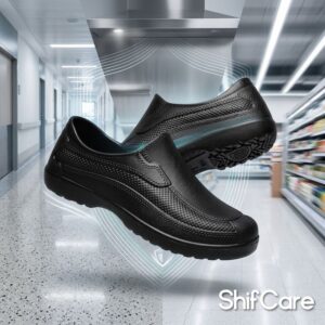 ShiftCare™ – Calzado Profesional Antideslizante para Jornadas Largas