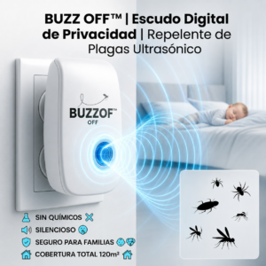 BuzzOff™ | Repelente eléctrico de plagas domésticas