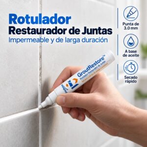 GroutRestore™ – Rotuladores Restauradores de Juntas