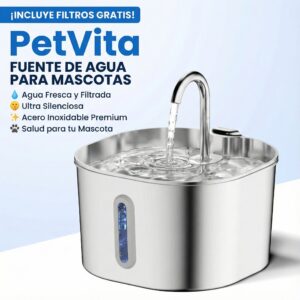 PetVita: Fuente de Agua de Filtrado Avanzado