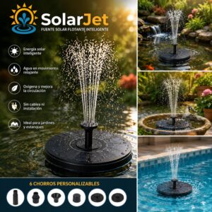 SolarJet | Fuente Solar Flotante Inteligente