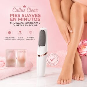 CallusClear: Lima eléctrica de pedicura profesional