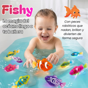 Fishy | Peces Sensoriales con Movimiento Inteligente
