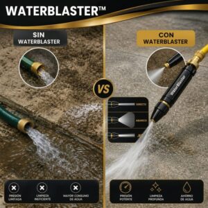 WaterBlaster: Hidropistola de alta presión