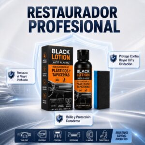 BlackLotion: Restaurador de Tapicerías Profesional