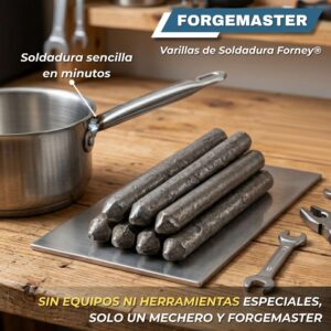 ForgeMaster™ – Pack de 6 Varillas de Soldadura Forney®