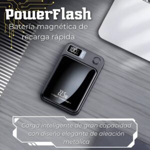 PowerFlash: Batería magnética de recarga rápida