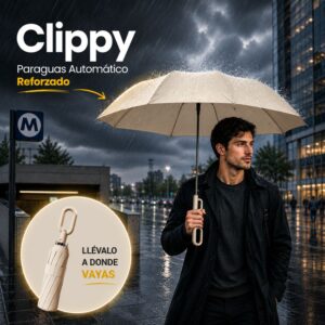 Clippy: Paraguas Automático Reforzado