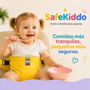 SafeKiddo: Arnés infantil para asiento