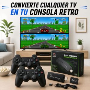 GameStick: Consola Retro con 20.000 Juegos
