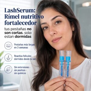 LashSerum: Rímel nutritivo fortalecedor