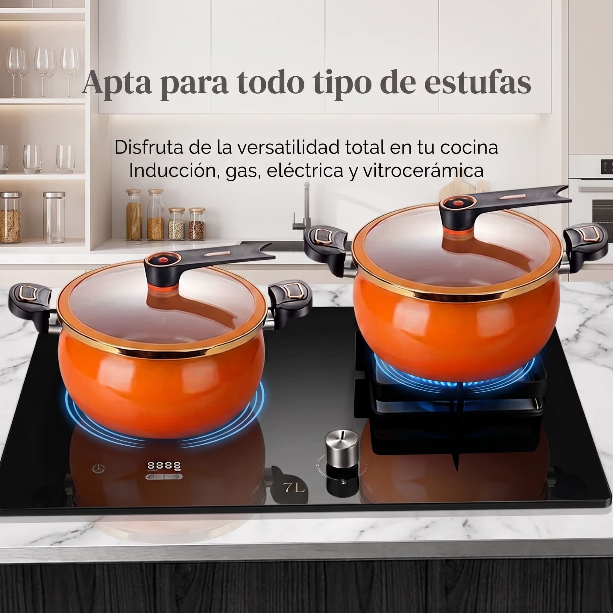 PressPot: Olla antiadherente multifunción de micropresión - Imagen 4