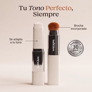SoftGlow Base de Maquillaje Adaptable con Colágeno y Péptidos