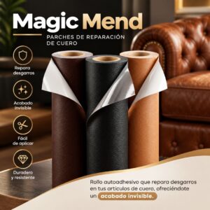 Magic Mend: Parches de reparación de cuero